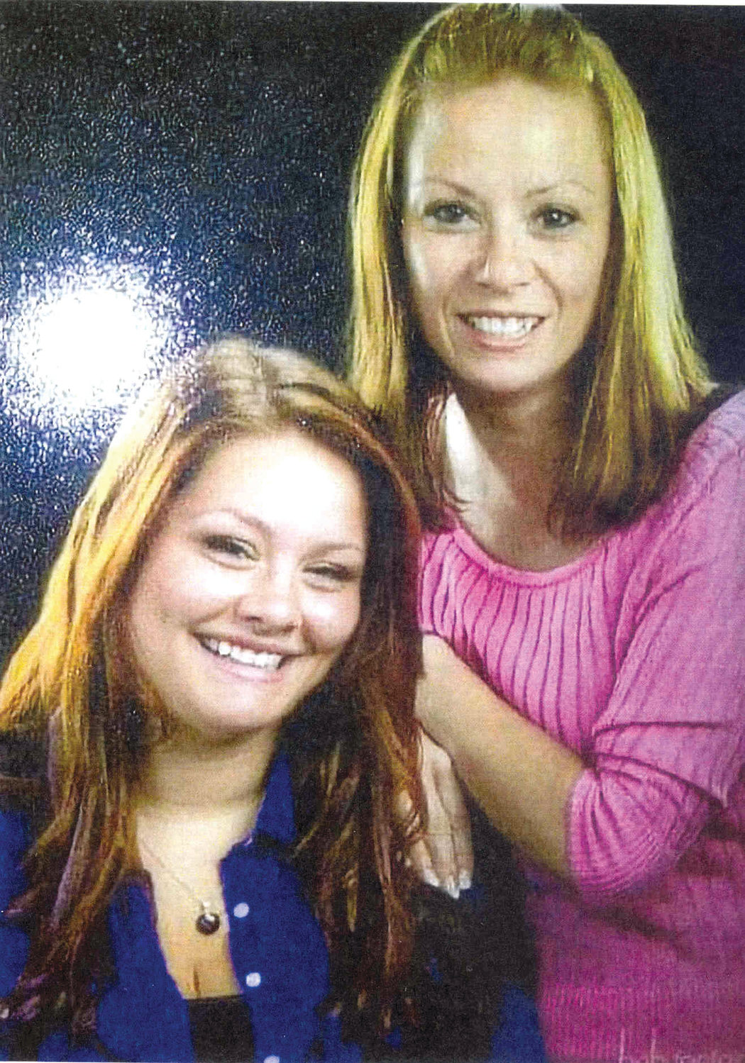 Destiny and her mother Missy as pictured in 2003.